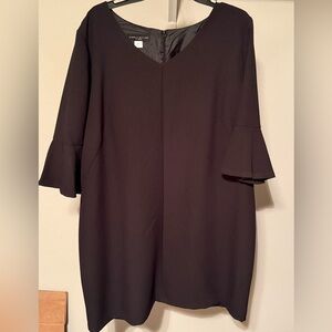 Simply Styled Black Long Sleeve Dress